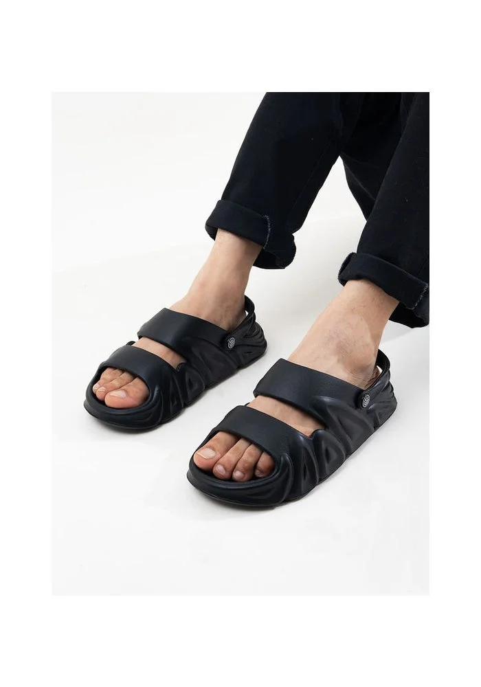 Bacca Bucci Black Reactor Slides – Ultra-Light All-Terrain EVA Sliders for Men | Best Price UAE